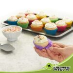 12 Piece Silicone Cup Cake Molds