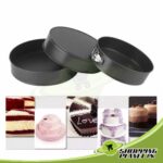 3 Piece Non-Stick Cake Pan Set For Baking.