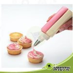 Two Color Icing Piping Bottle For Decorating Pastry & Cake