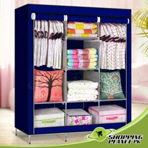 3 Door Folding Closet Wardrobe For Kids