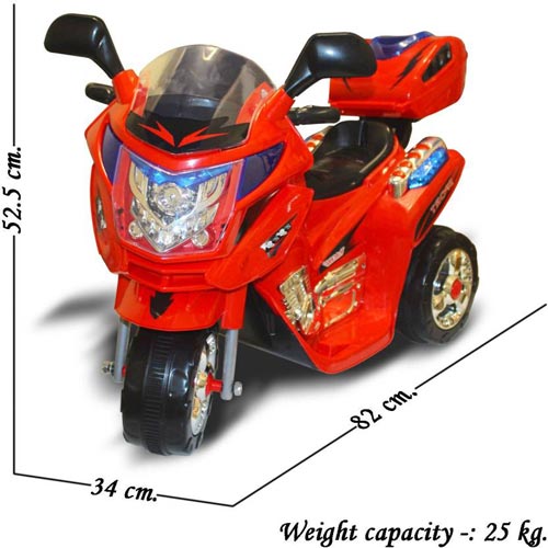 Power Tricycle Chargeable Battery Motorcycle For Kids