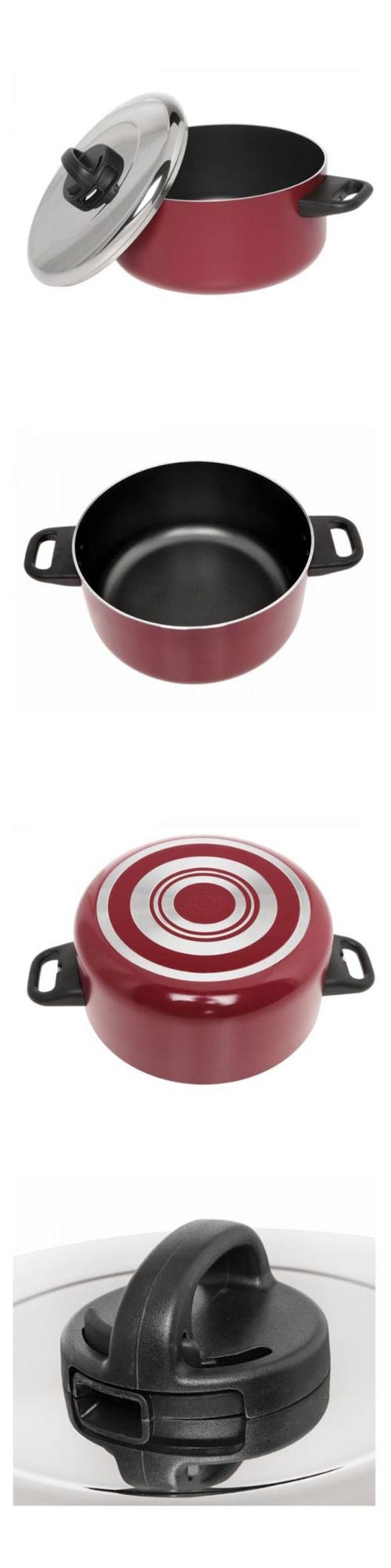 Prestige Cooking Pots 6-Piece Set For Kitchen