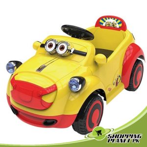 Minion Battery Operated Ride On Car For Sale In Pakistan