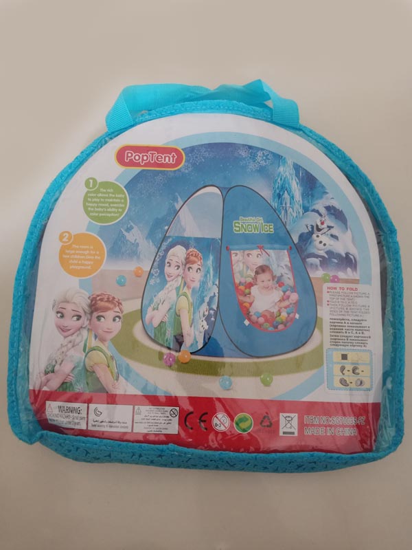 Frozen Tent House With Balls Toy For Kids