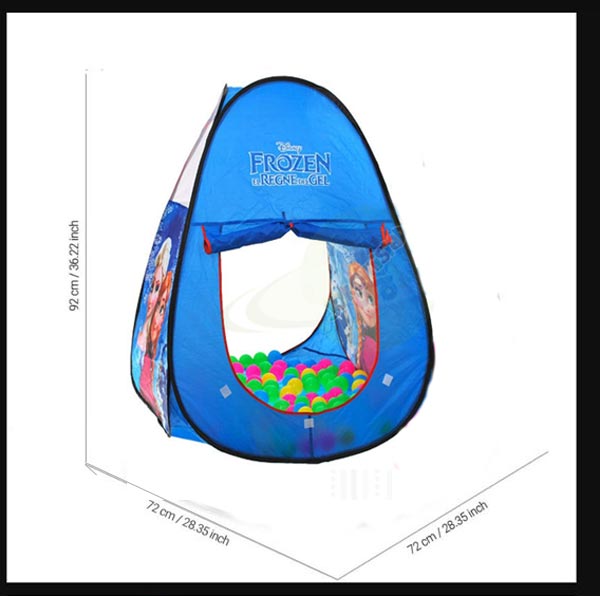 Frozen Tent House With Balls Toy For Kids
