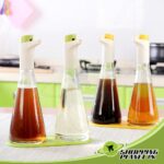 Oil and Vinegar Bottles Set For Kitchen