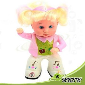 Cute Apple Girl Dancing Doll Toy For Kids