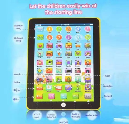 Educational Learning Tablet For Kids