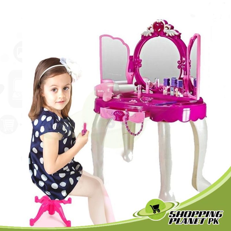 Glamour Mirror and Dressing Table Toy For Kids