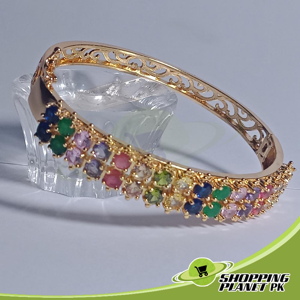 Buy Gold Plated Rounded Design Cute Baby Bangles Online|Kollam Supreme
