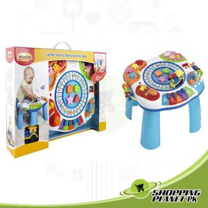 Letter Train And Piano Activity Table For Baby