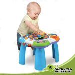 Letter Train And Piano Activity Table For Baby
