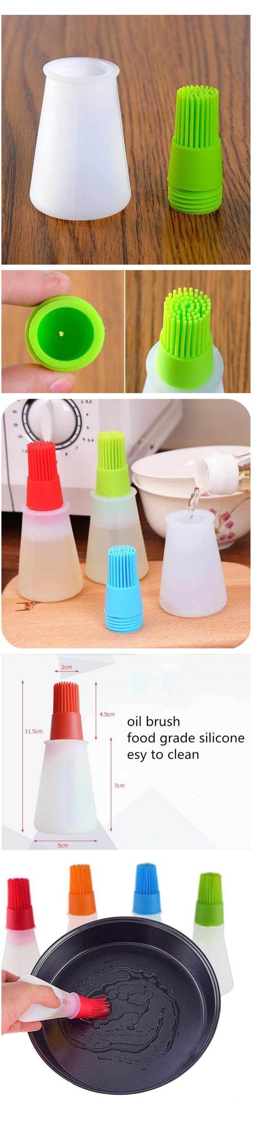 Silicone Oil Bottle With Brush In Pakistan