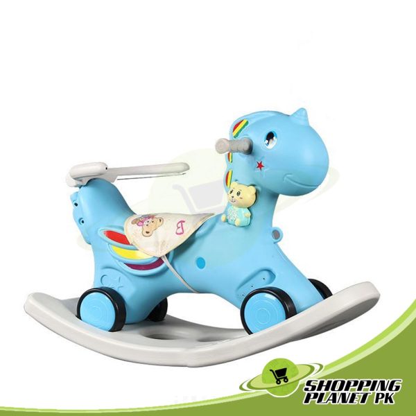 2 In 1 Unicorn Rocking Horse For Baby