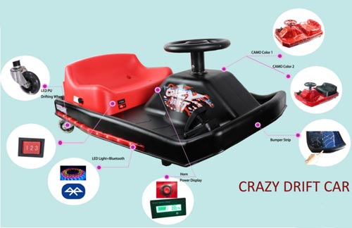 Ride On Kids Crazy Drift Car In Pakistan