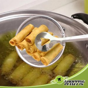 2 In 1 Filter Fry Spoon For Kitchen
