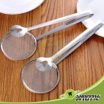 2 In 1 Filter Fry Spoon For Kitchen