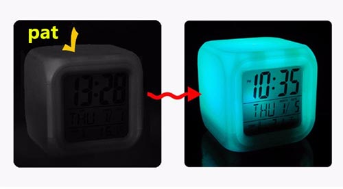 New Glowing Digital Clock
