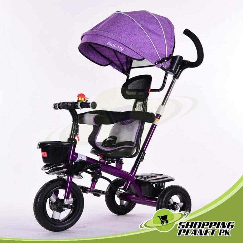 2 in 1 Baby Tricycle With Baby Stroller
