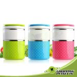 2 Layer Stainless Steel Lunch Box