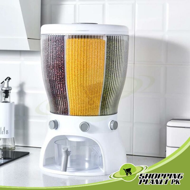 4 Grid Food Grain Bucket