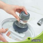 Soap Dispensing Palm Brush