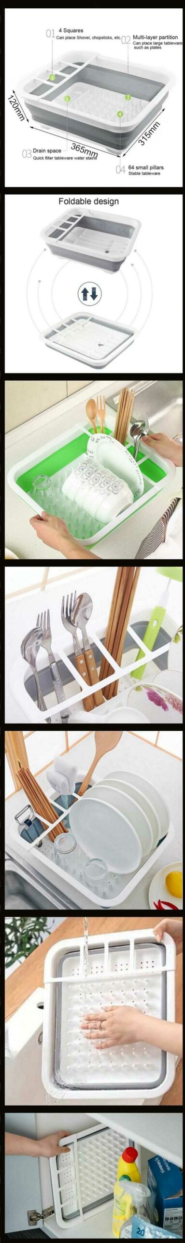 Foldable Dish Drainer