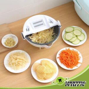 Vegetable Cutter With Drainer