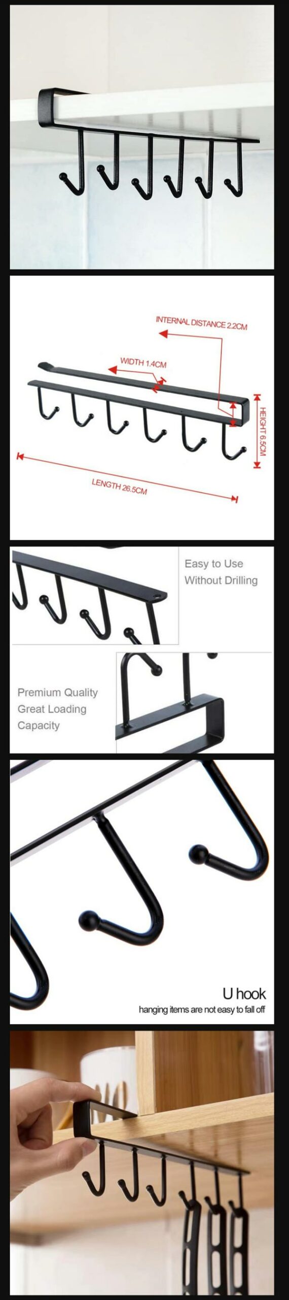6 Hook Holder