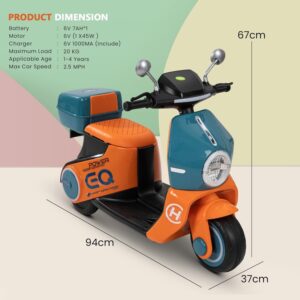 Mini Vespa Kids Electric Bike